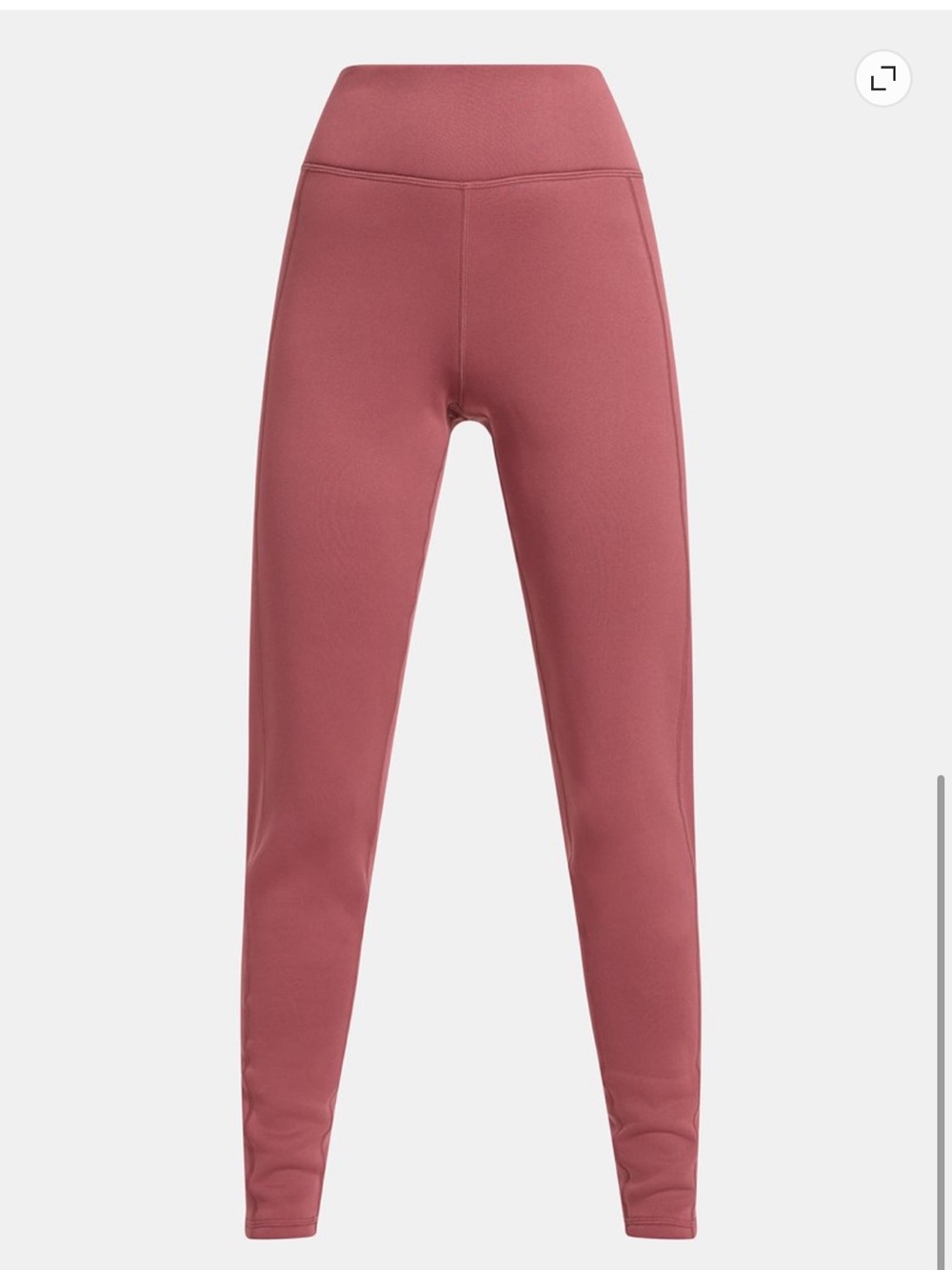 Ozark Trail Mauve Leggings High Waist Active Tights Warmest Thermal - Size S
